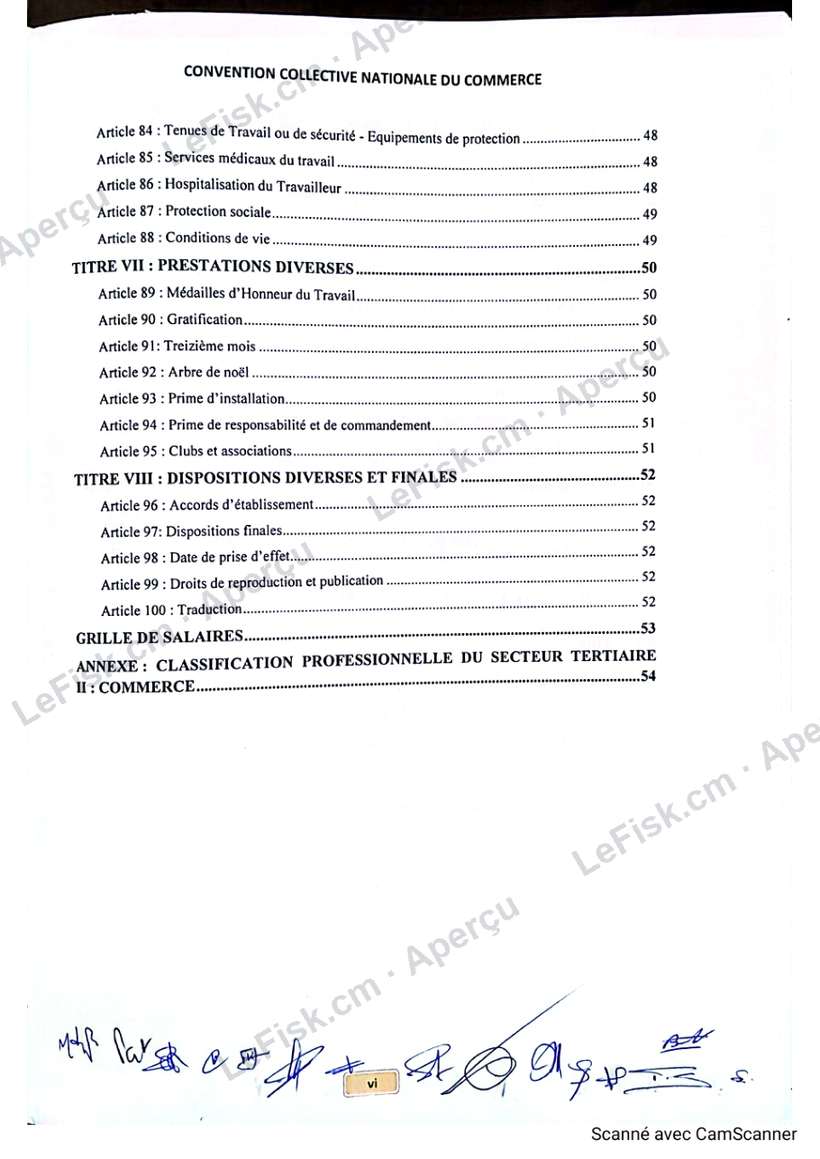 Aperçu page 5 — Convention Commerce 2024