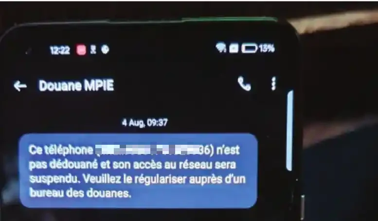 Téléphones non dédouanés : le blocage a commencé — 1,8 milliard collecté, mais l'objectif de 25 milliards reste hors d'atteinte