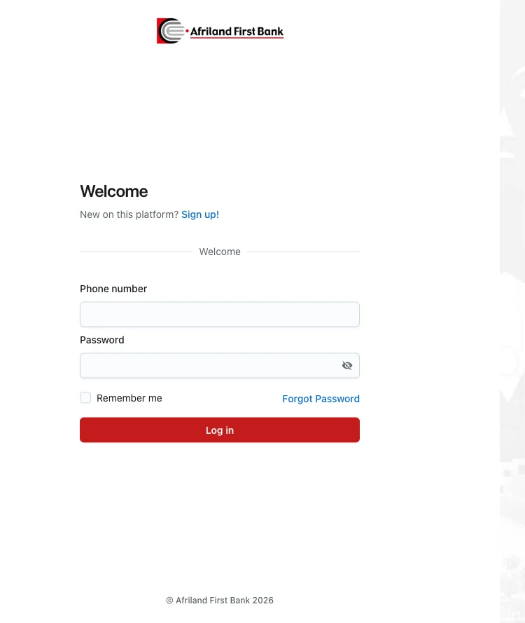 Ticket en ligne Afriland First Bank (GFA / FirstServed) : créer son compte, réserver son passage en agence et éviter la file — guide en images